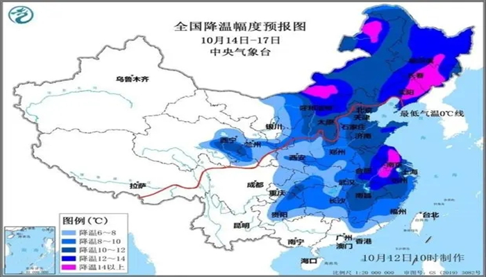 能查看全国天气降温图的软件大全