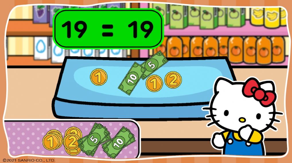 凯蒂猫孩子超级市场游戏图1