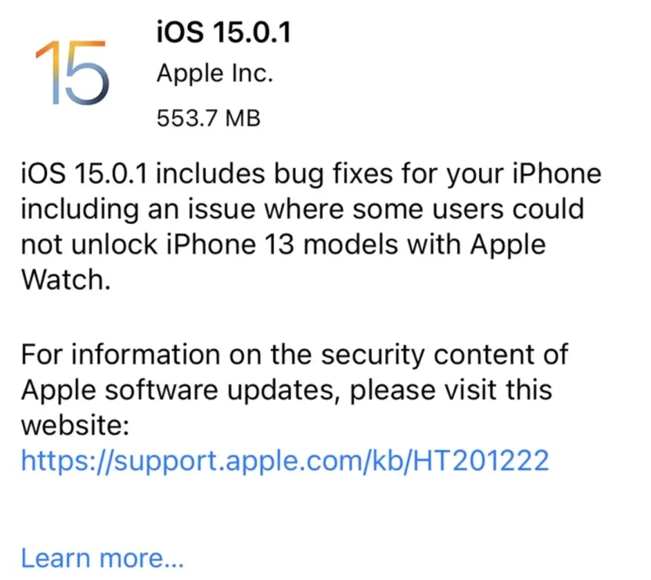 iOS15.0.1正式版图片3