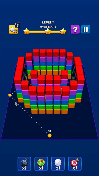 积木粉碎机3D游戏图3