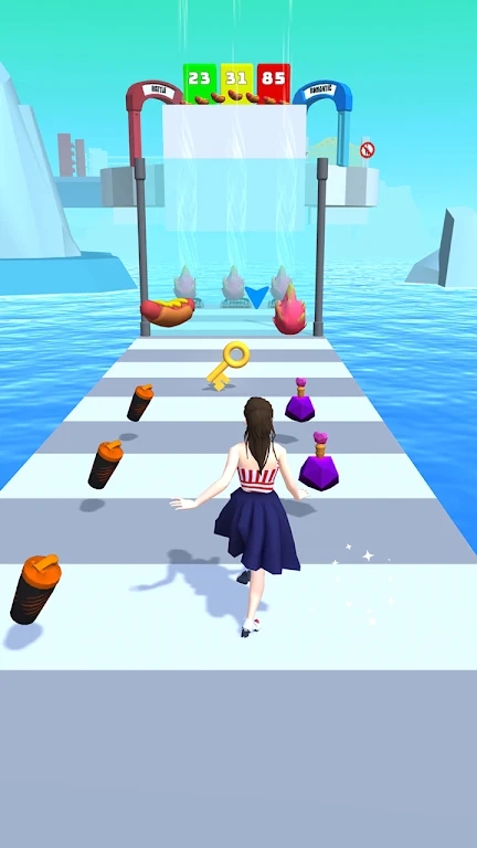 女孩赛跑者3D游戏图片1