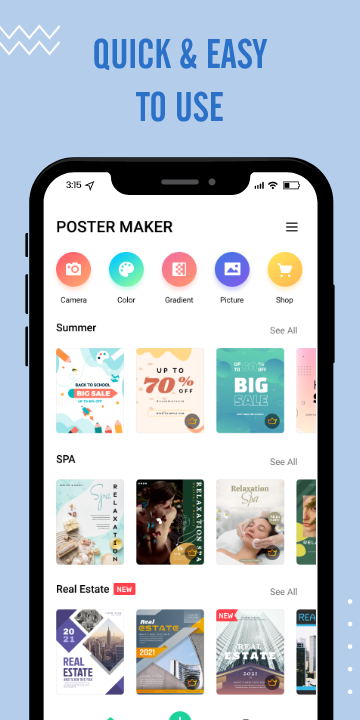 海报照片相机app图1