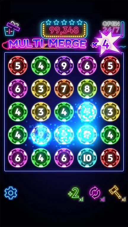 神奇的霓虹灯芯片游戏图1