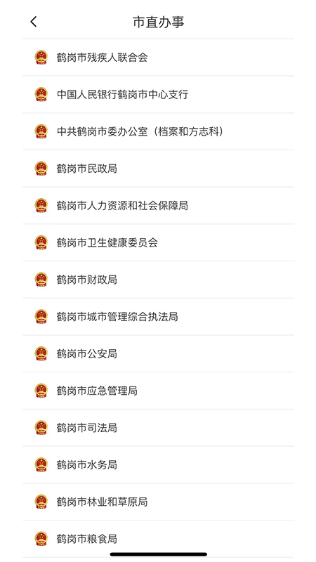 鹤政通政务服务app官方版图1