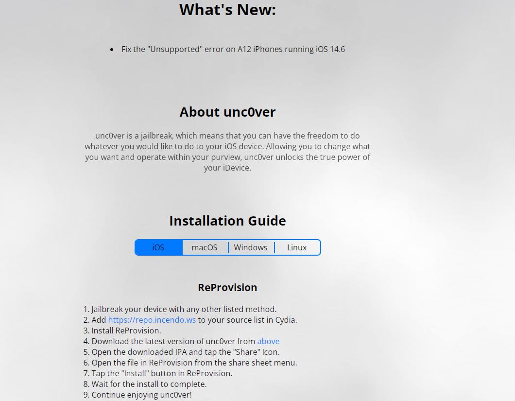 unc0ver8.0.1越狱工具在线安装最新版图2