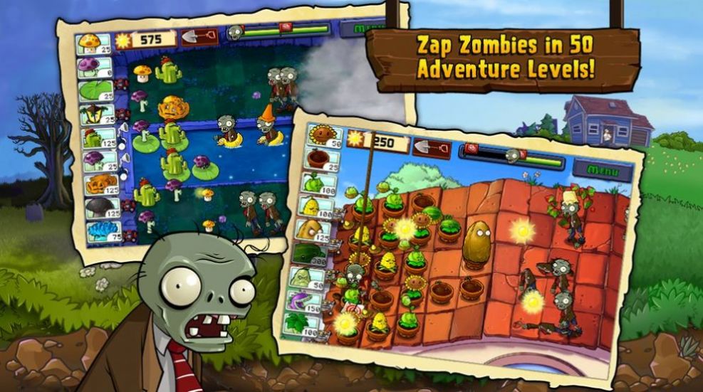 宅宅萝卜pvzSF狼嚎僵尸游戏最新版图2