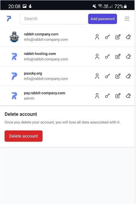 Passky密码管理app官方版图1