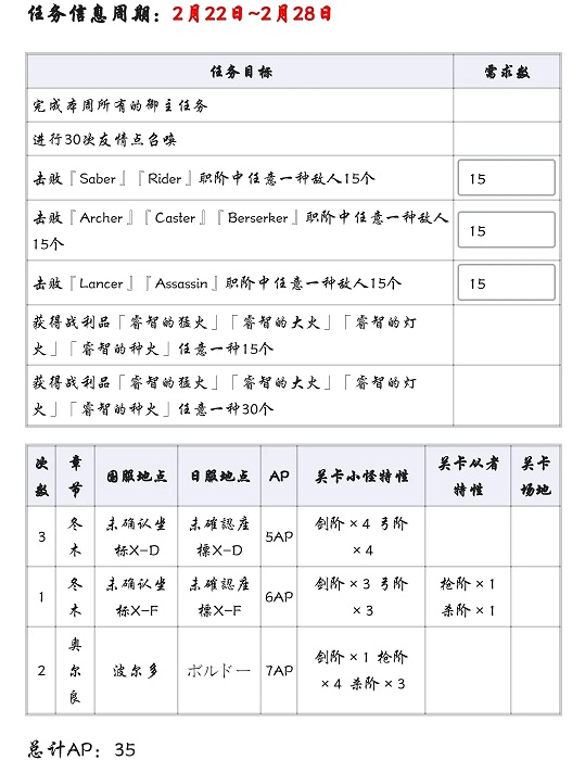 fgo2300万任务攻略大全 2300w下载活动期间限定任务完成方法图片2