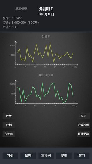 模拟经营我的直播公司游戏手机版图1