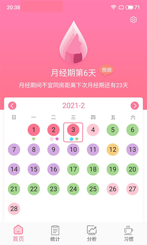 安全期排卵期计算app最新版图3