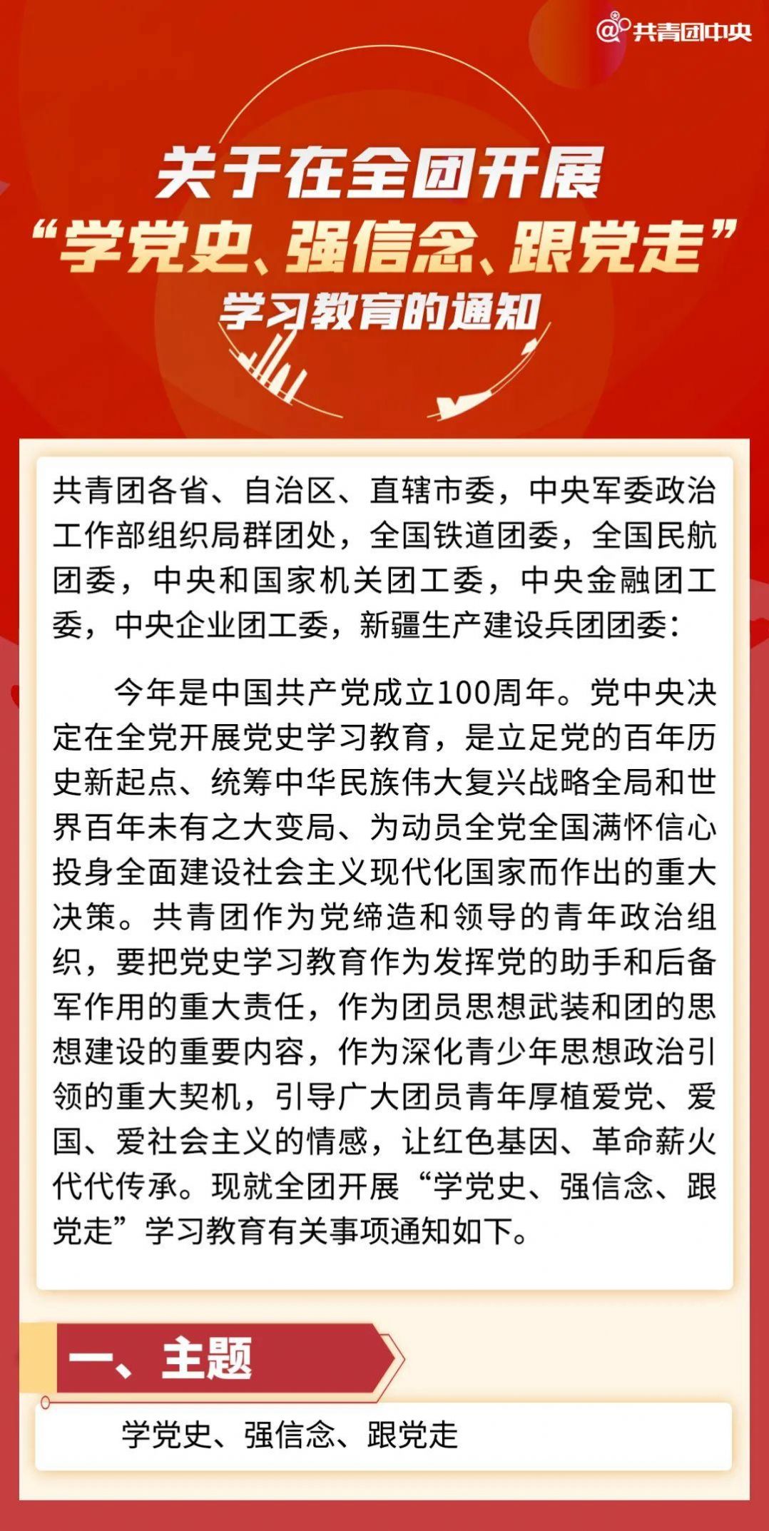 2021共青团学党史强信念跟党走学习教育动员会APP图2