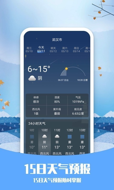 天气预告app图2