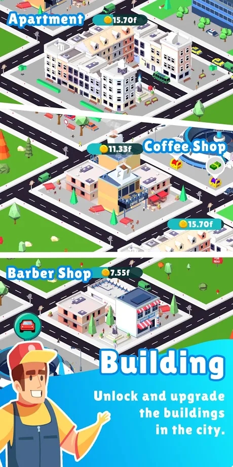 闲置出租车城市建设者版图3