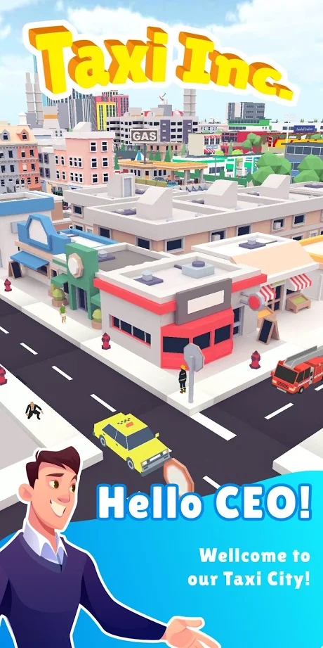 闲置出租车城市建设者版图片2