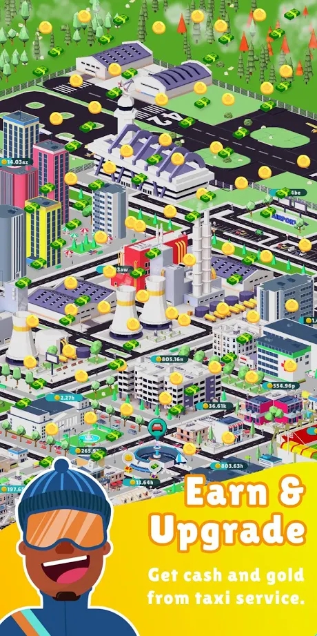 闲置出租车城市建设者版图2