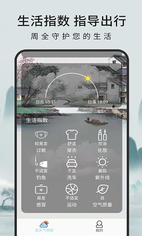 一毫天气预报APP图3