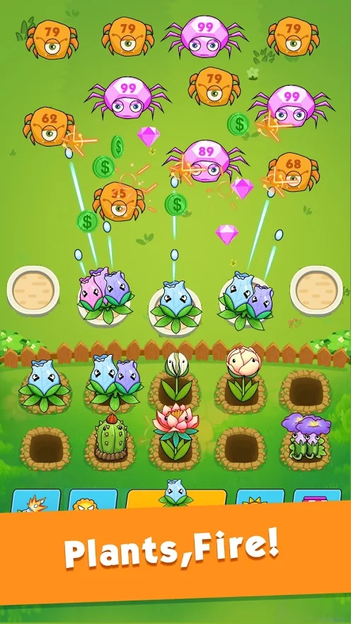幸运花园粉碎怪物游戏图2