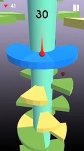 疯狂的螺旋塔球游戏图片1