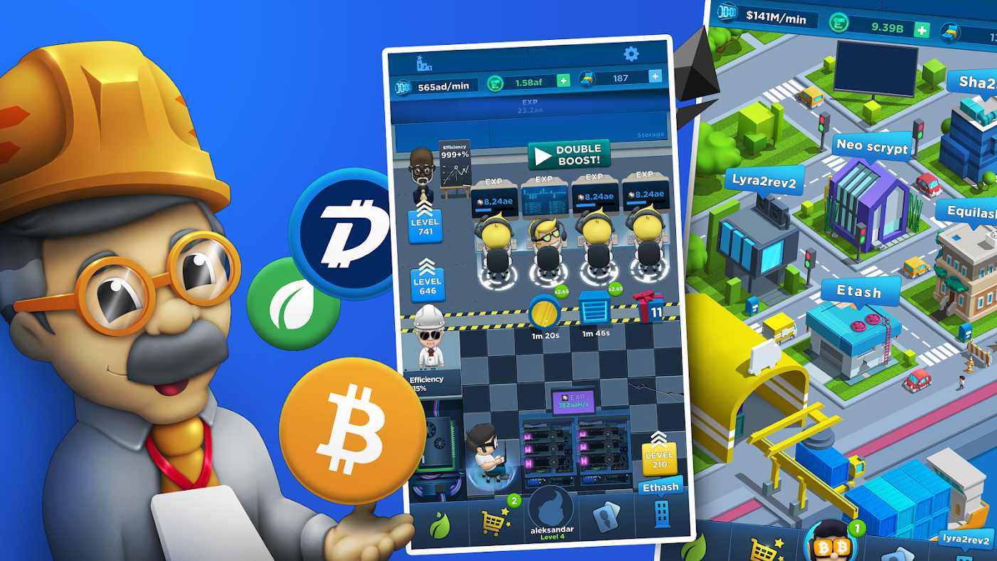 闲置金融比特币大亨游戏图3