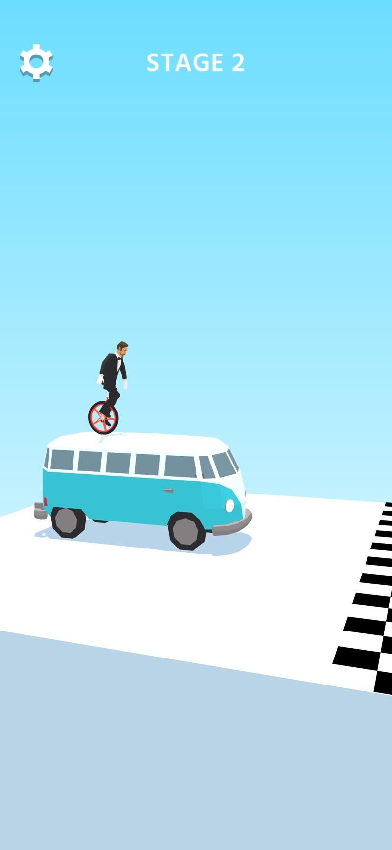 独轮车跑3D游戏图1