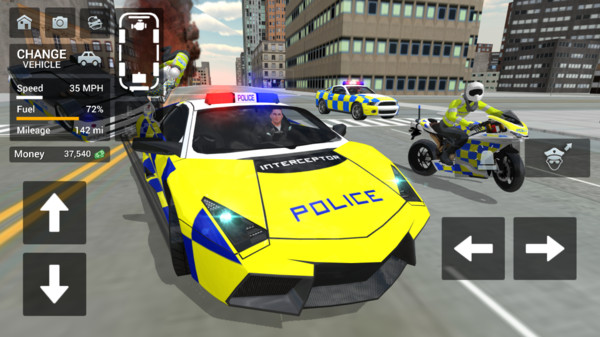 警车骑士3D特技游戏安卓版图3