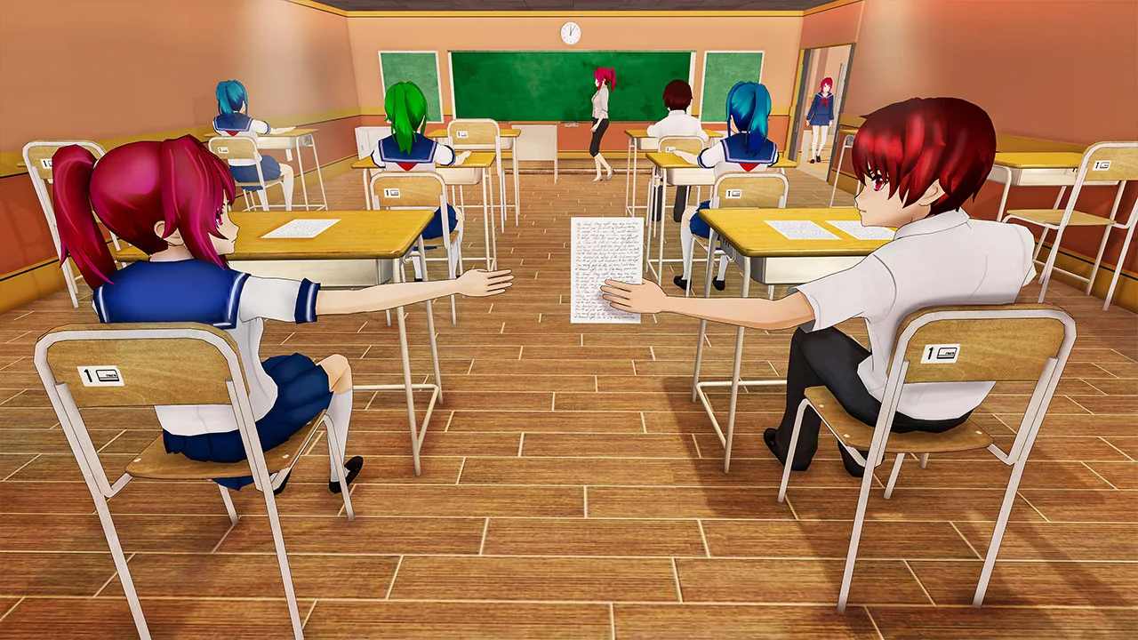 动漫高校生活模拟器安卓版图1