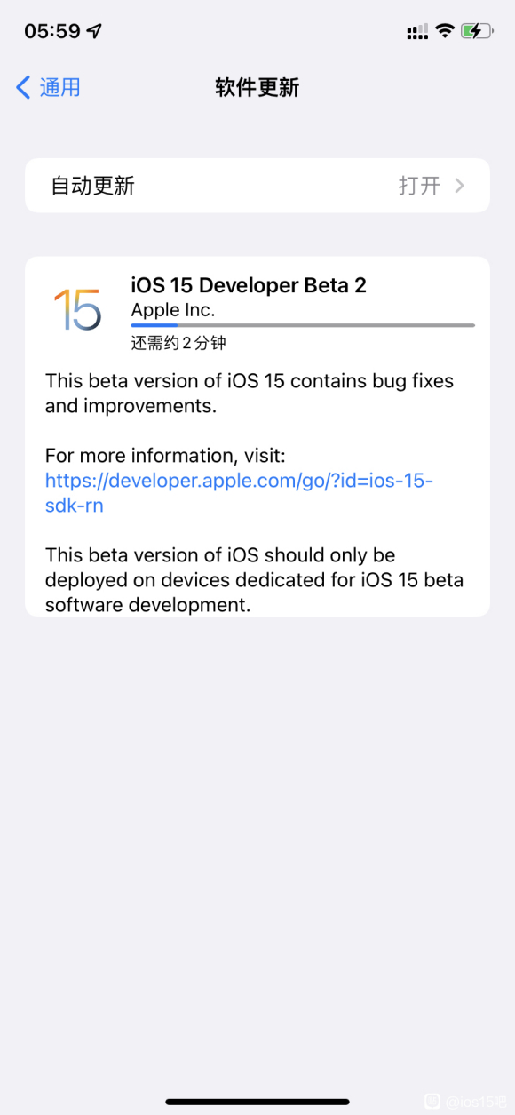 ios15beta2图1