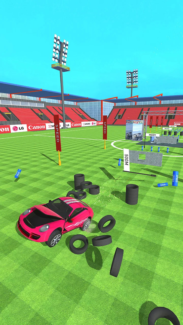 坡道怪物卡车3D游戏图1