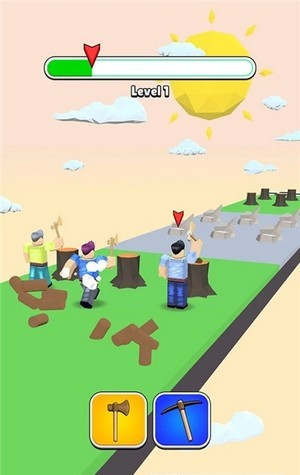 方块工匠变换跑酷游戏图1