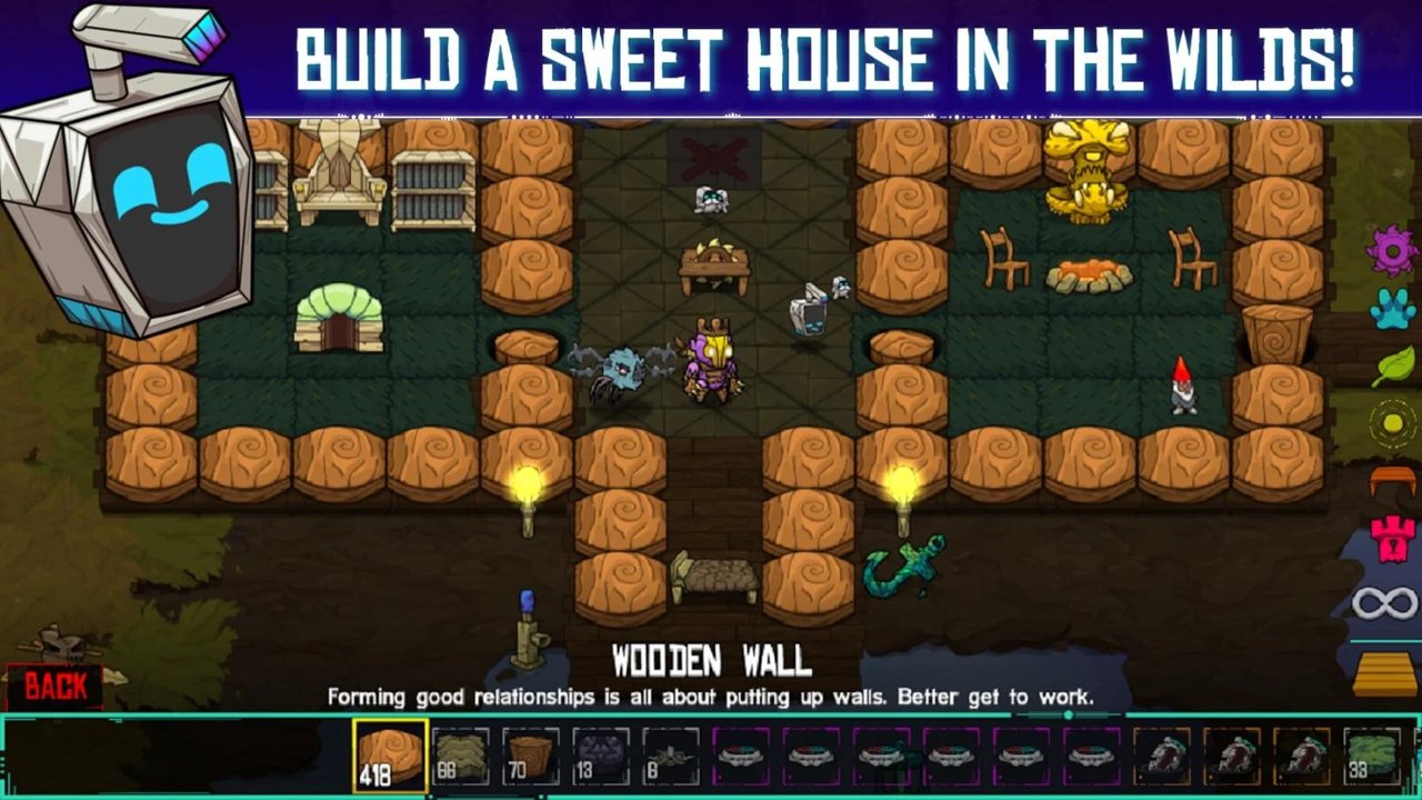崩溃大陆（Crashlands）1.4.6无限资源汉化安卓版（含数据包）图3