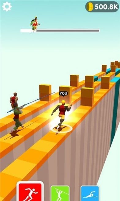 奥林匹克跑步竞赛3D游戏图1