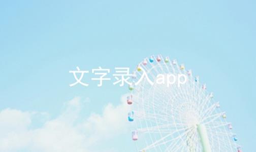 打字录入挣钱app大全