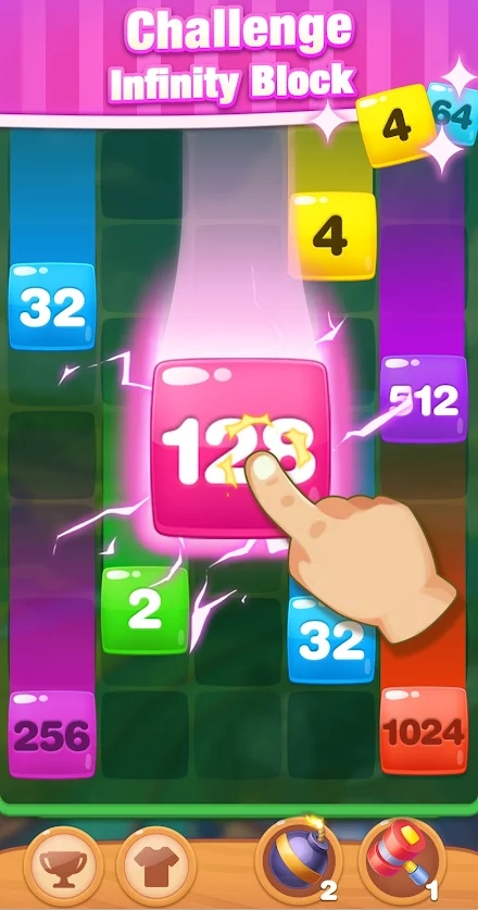 号码合并2048游戏安卓手机版图1