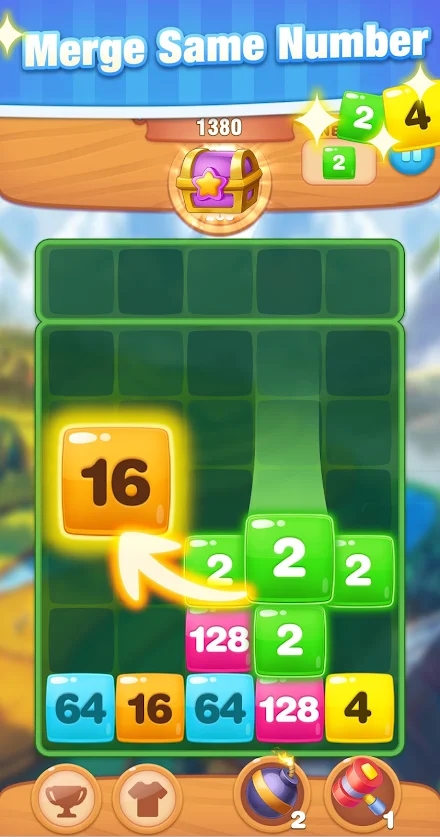 号码合并2048游戏安卓手机版图3