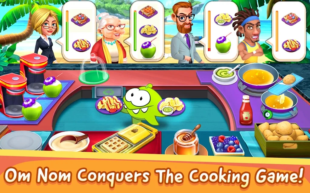 Om Nom Cooking Game游戏安卓中文版图2