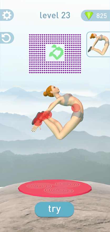 瑜伽少女3d游戏手机版图2