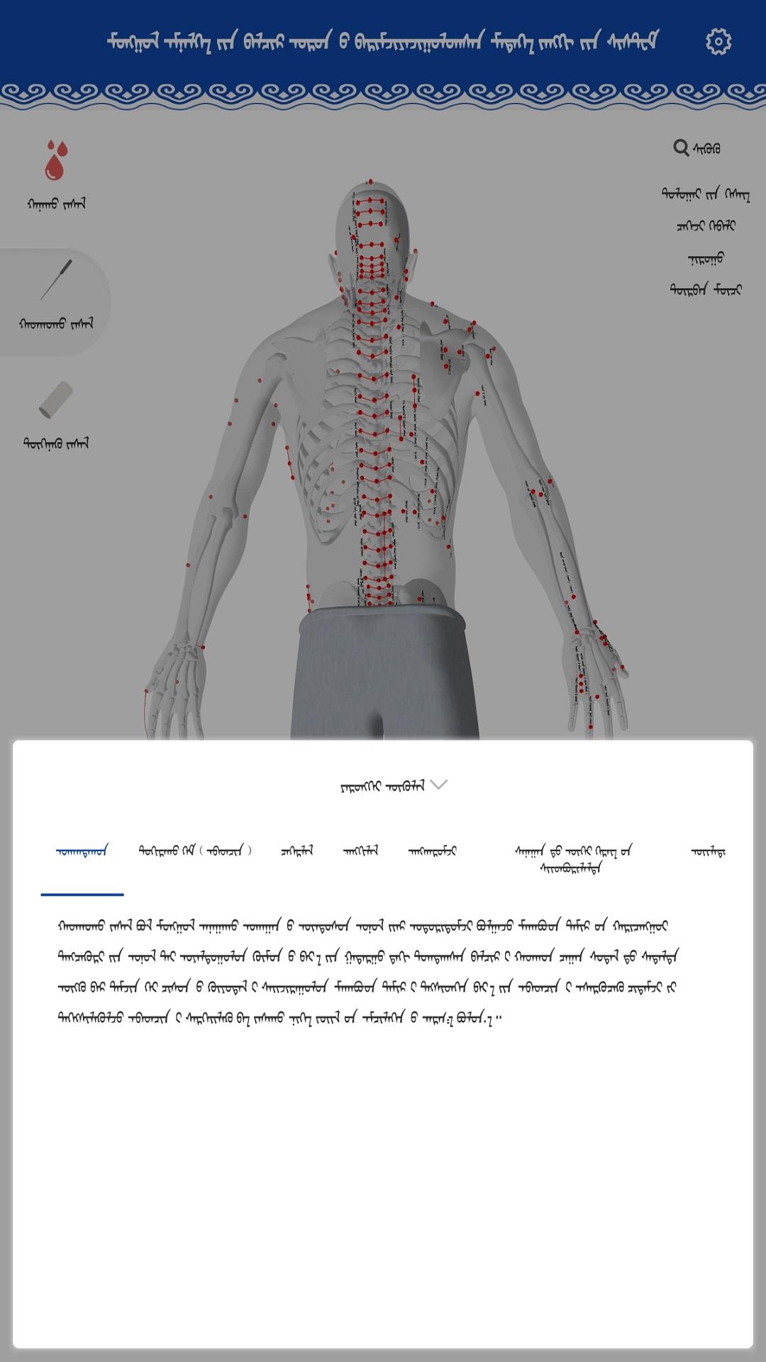 蒙医穴位标准化信息系统app官方版图2
