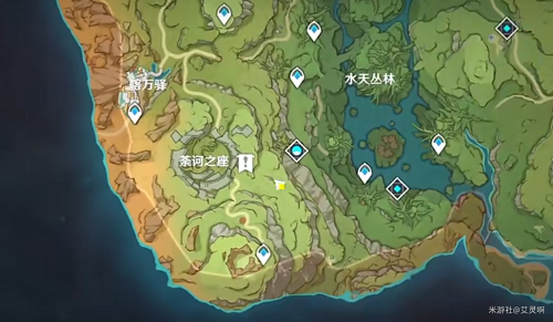原神须弥地区地灵龛在哪？原神须弥地区地灵龛位置分布图解析图片4