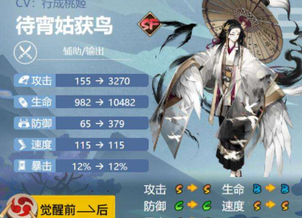 阴阳师待宵姑获鸟御魂怎么搭配-阴阳师待宵姑获鸟御魂最佳搭配推荐图片1
