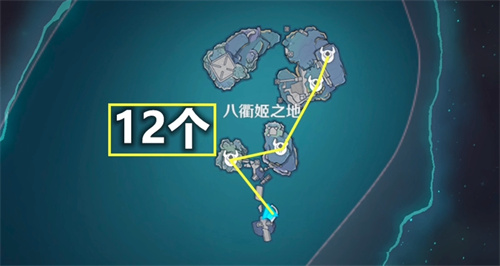 原神稻妻飘浮灵速刷路线图-原神稻妻飘浮灵在哪图片4