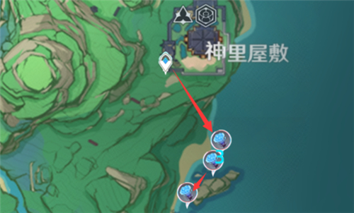 原神海灵芝位置分布图一览-原神海灵芝在哪采集图片2