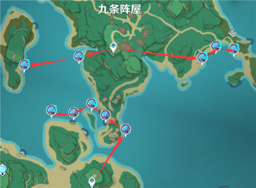 原神海灵芝位置分布图一览-原神海灵芝在哪采集图片6
