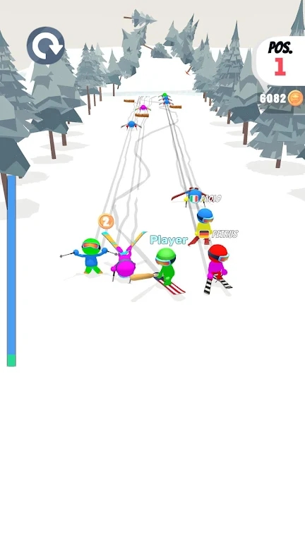 雪崩竞赛游戏图1
