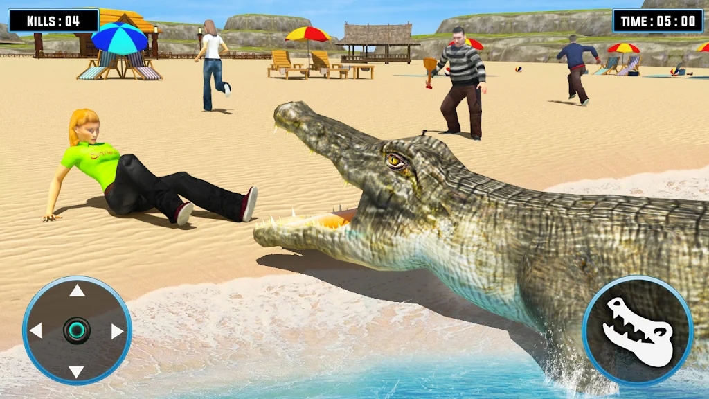 海滩鳄鱼3d游戏安卓版图1