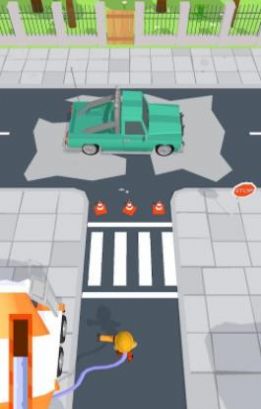 水泥罐车修路游戏安卓版图3