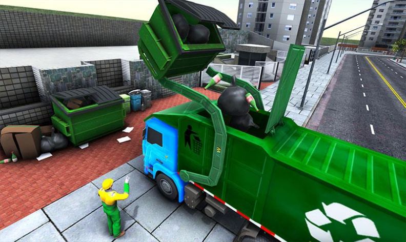 道路清扫车垃圾车游戏安卓版图1