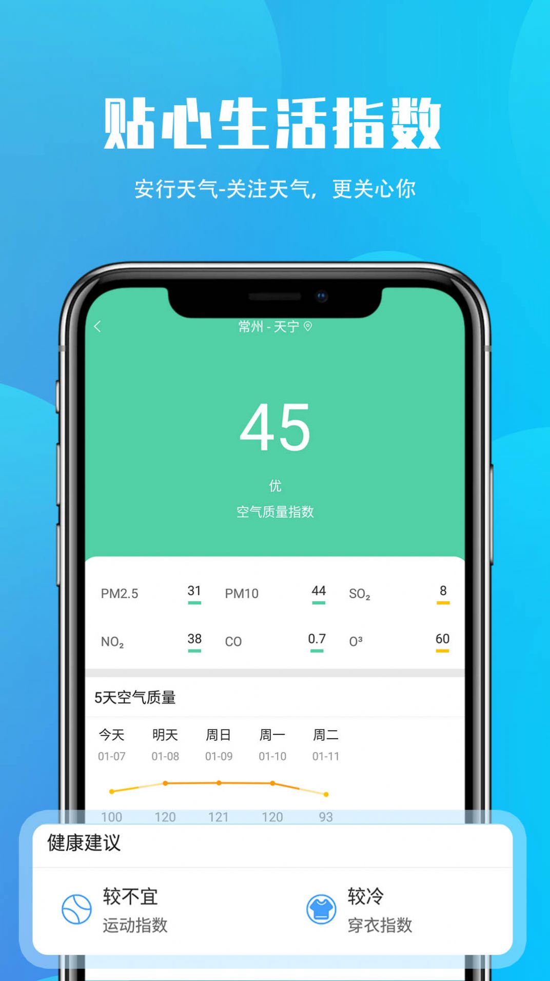 安行天气app手机版图1