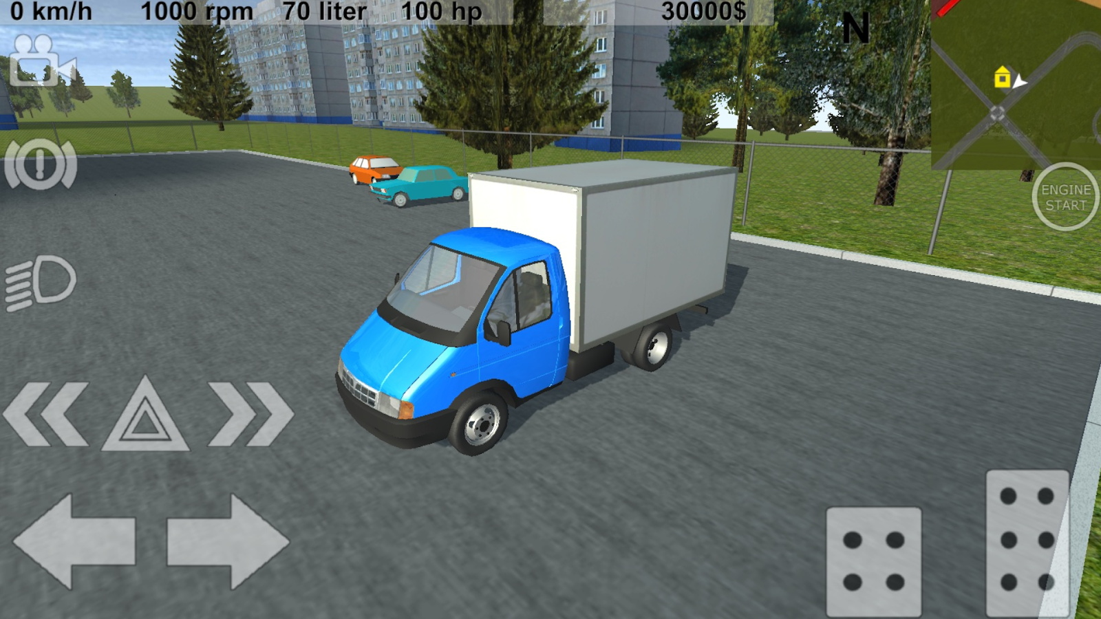 俄罗斯卡车司机模拟器老版本游戏手机版图1