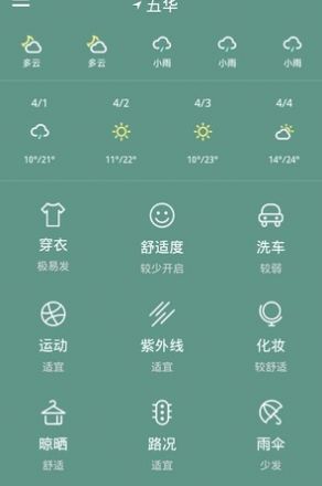 魅力天气app图片1