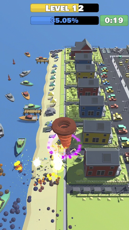 龙卷风摧毁城市3d游戏安卓版图2